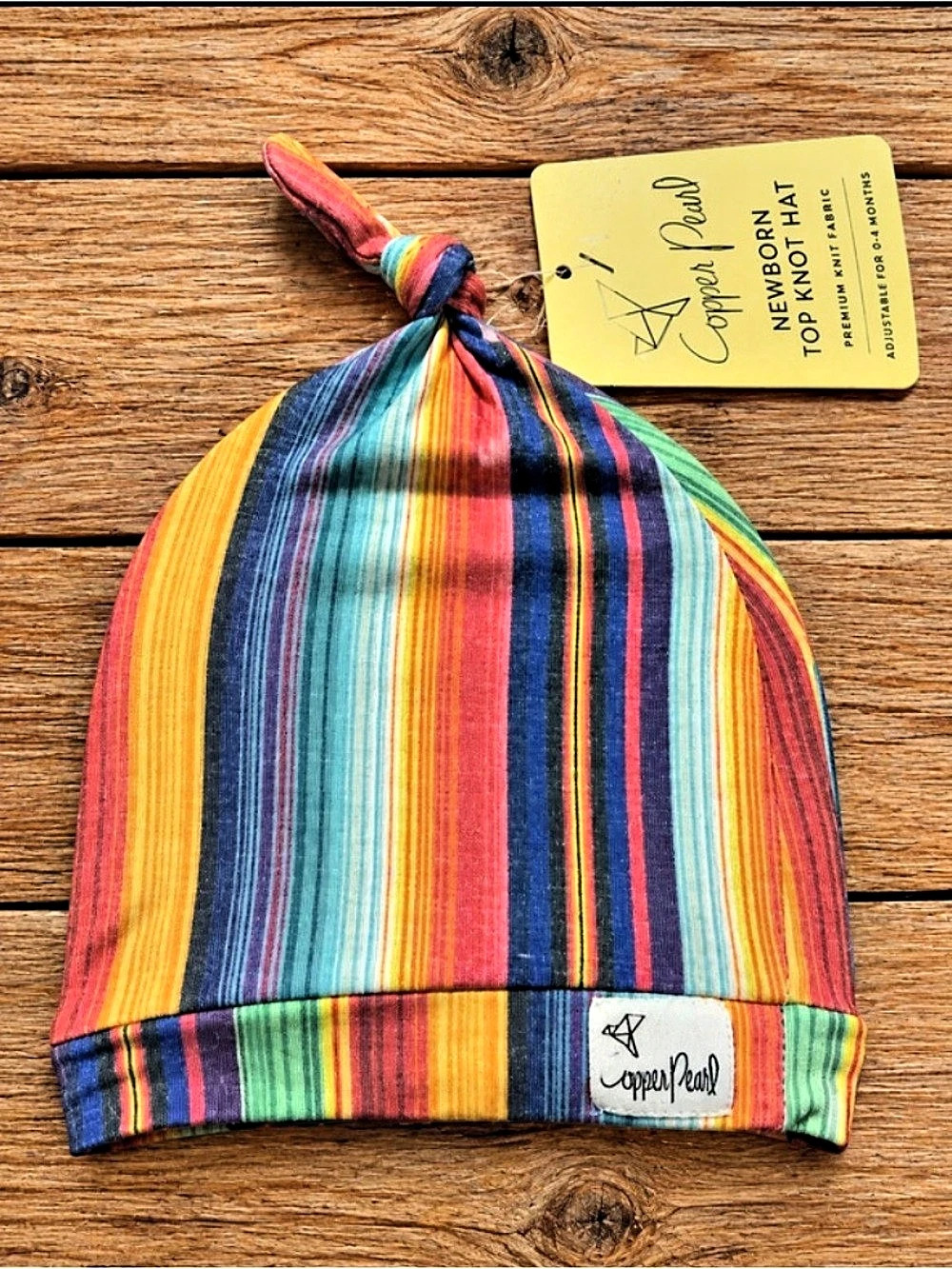 Apparel & Accessories Top Knot Hat Striped